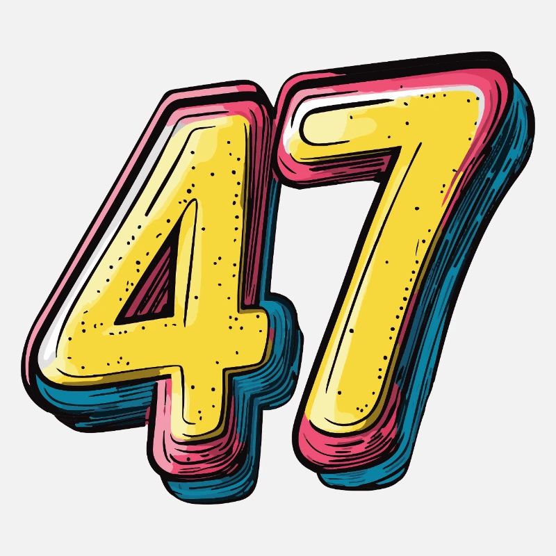 47 Zahl symbol