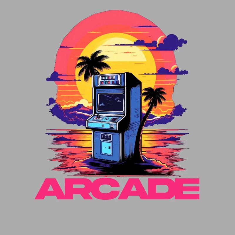 Game Over Arcade-Stil Retro Konsolen-Controller