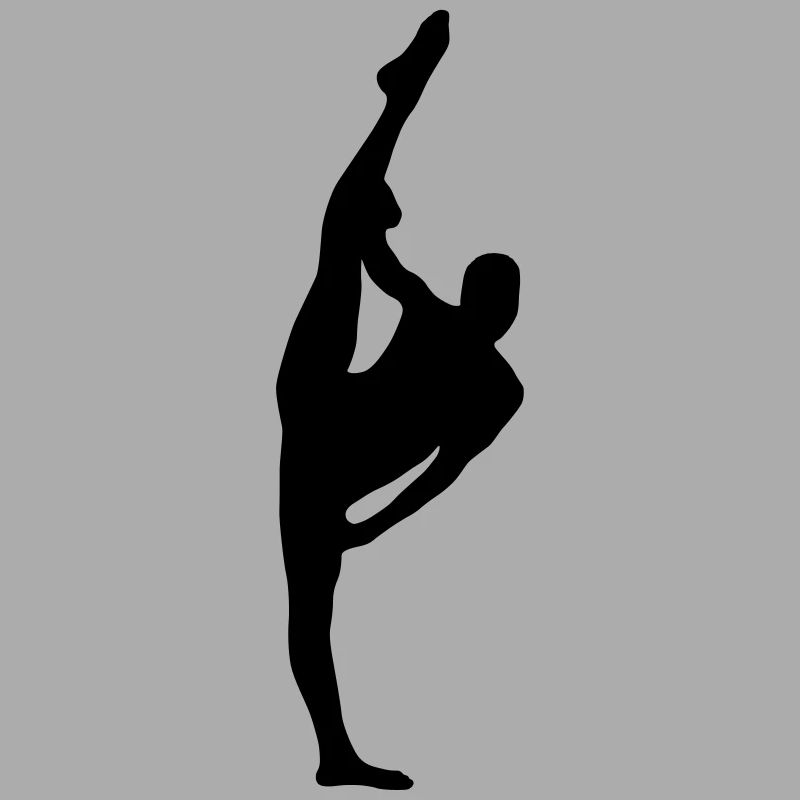 Vector Ballet dancer Silhouette