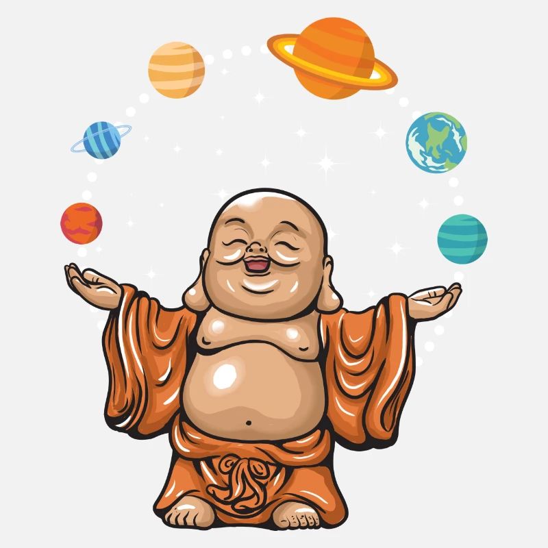 Buddha Mönch Namaste Buddhaful Tag I Geschenk