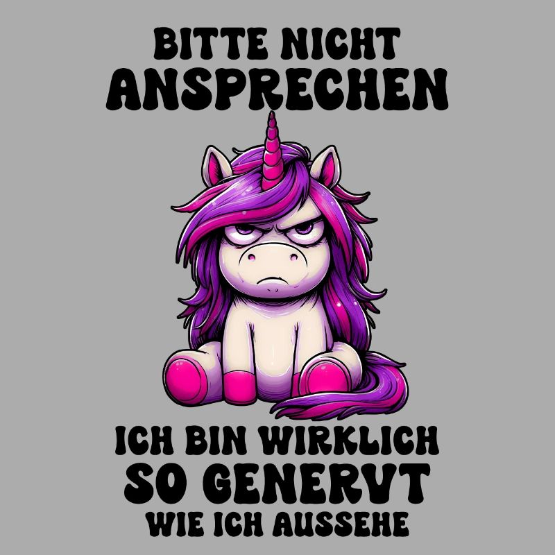Bitte Nicht Ansprechen Ich Bin Wirklich So Genervt