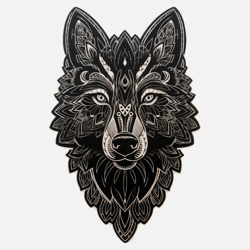 Illustration de la faune avec des roses gothiques