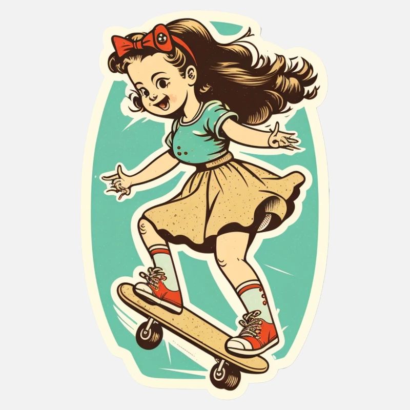 Skater-Mädchen