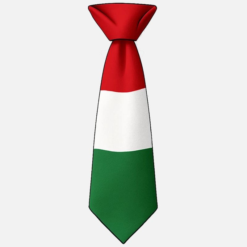 Drapeau hongrois à cravate