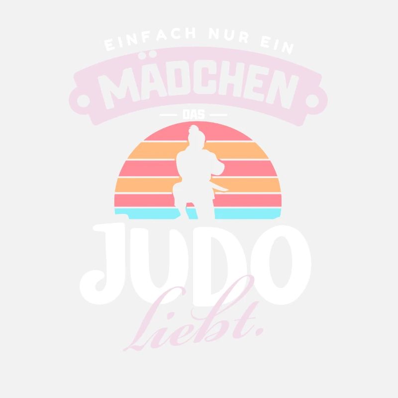 Mädchen liebt Judo Kampfsport Geschenkidee