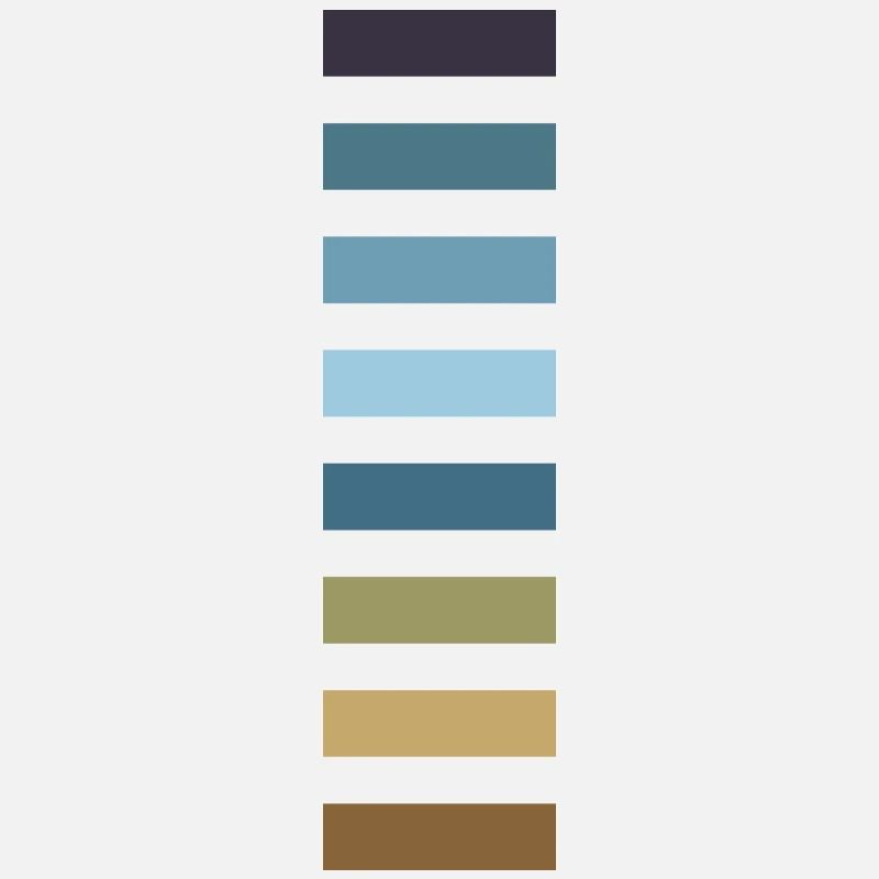 Nuances de brun bleu