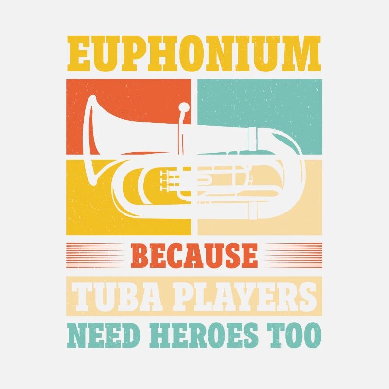 Euphonium baryton en laiton profond