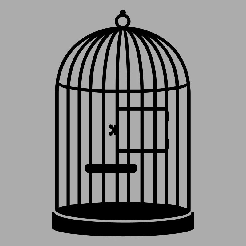 Leerer Käfig / empty cage (, 1c)