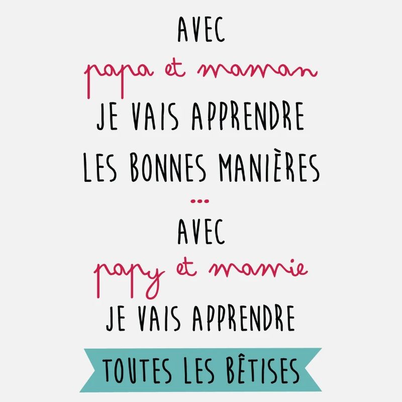 Good manners with mom and dad