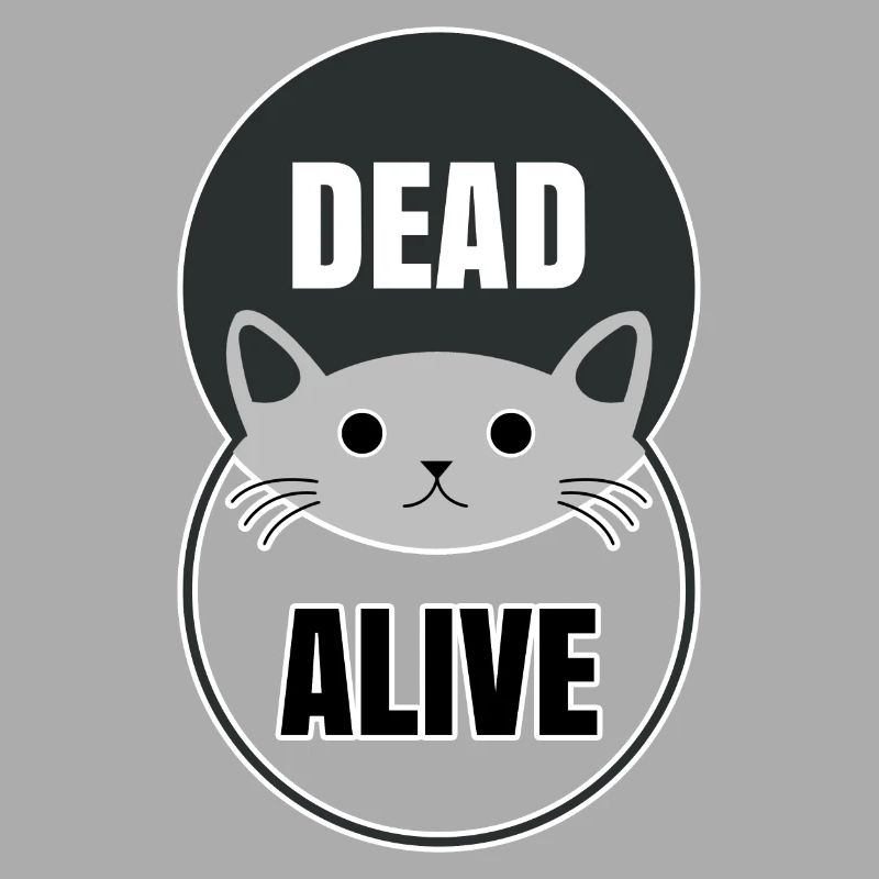 Schrödinger's cat Funny physicist cat physics