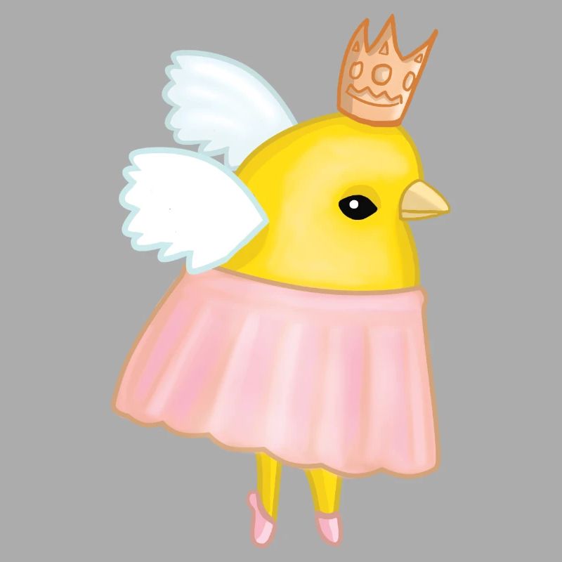 Poussin danseuse etoile princesse