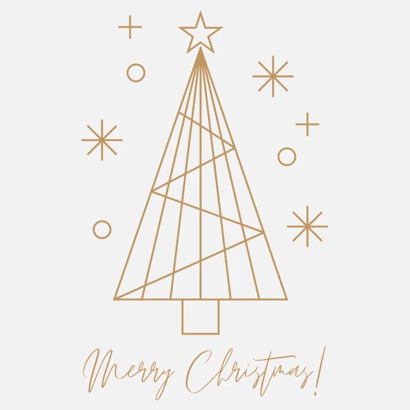 Joyeux design d’arbre de Noël