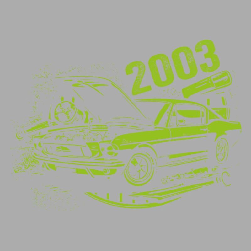 2003 Geburtstag Oldtimer Modell 2003 Vintage 2003