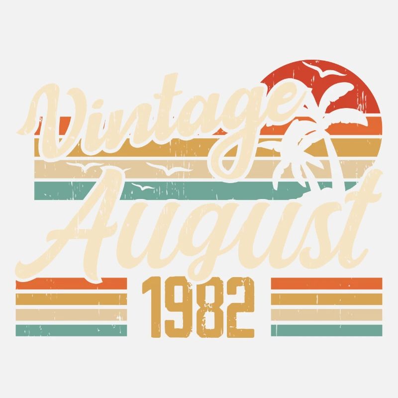 Août 1982 Anniversaire 1982 - Cadeau Légendes Août