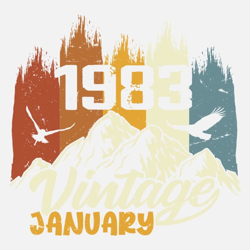 Anniversaire Janvier 1983 - Cadeau Janvier 1983