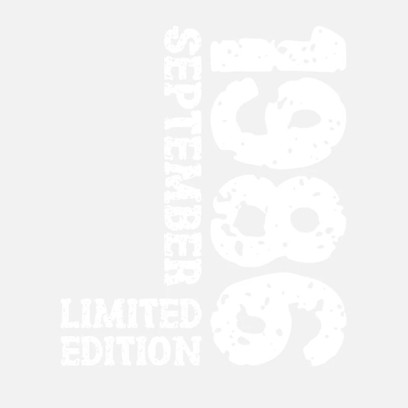 1986 Septembre Edition Limitée 37th Birthday Deco