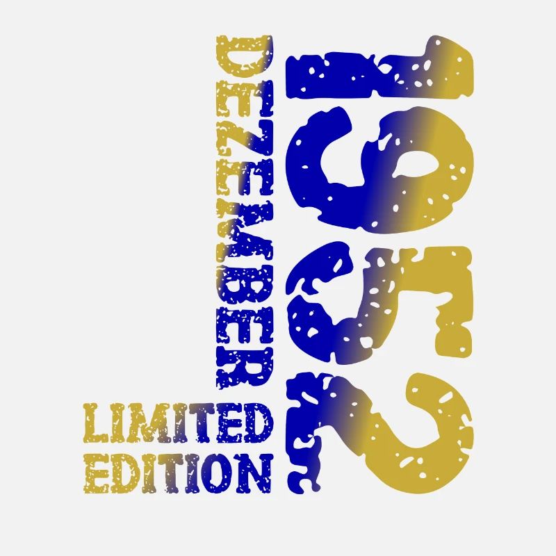 1952 Dezember Limited Edition 71. Geburtstag Deko