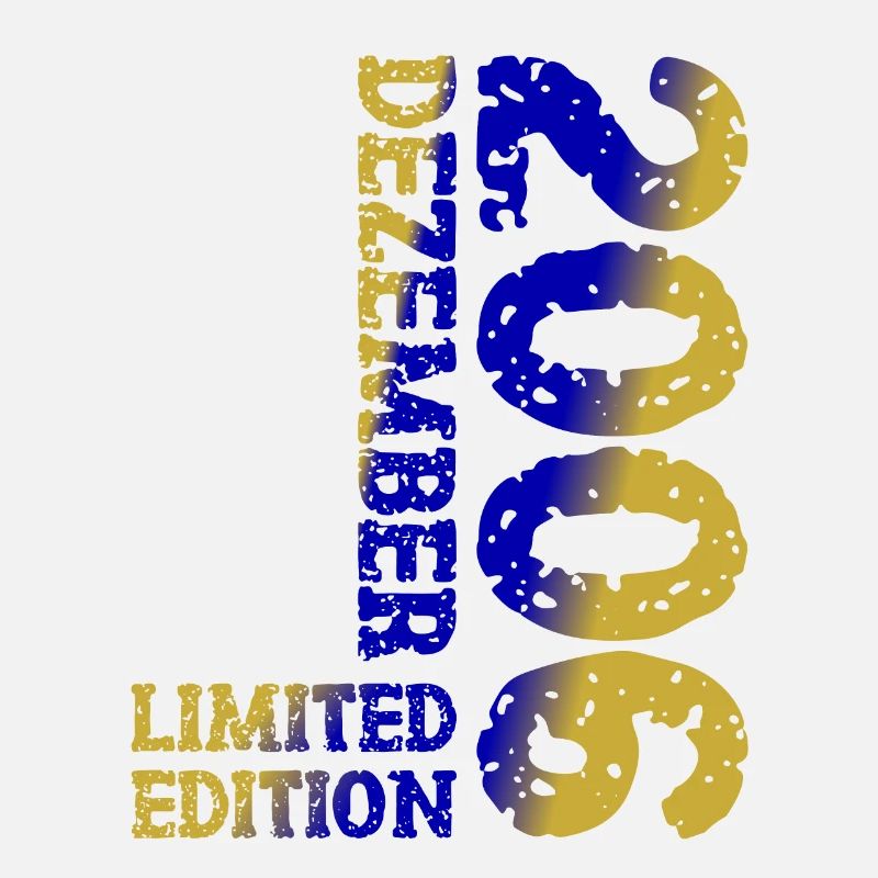 2006 Dezember Limited Edition 17. Geburtstag Deko