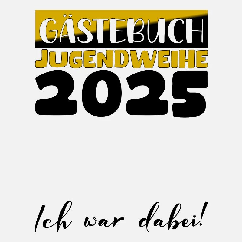Jugendweihe 2025 Gästebuch Geschenk Mädchen Jungen