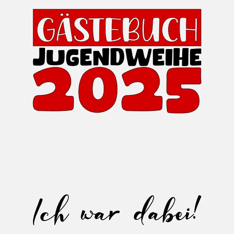 Jugendweihe 2025 Gästebuch Geschenk Mädchen Jungen