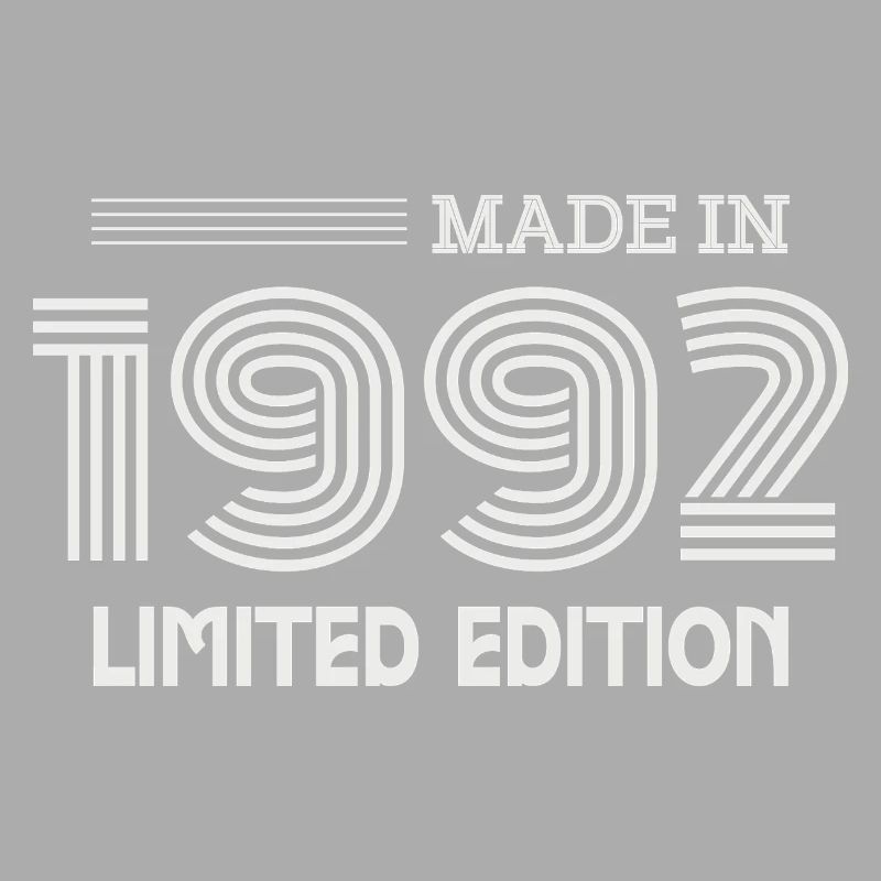 1992 Geburtstagsgeschenk 1992 Geschenkidee