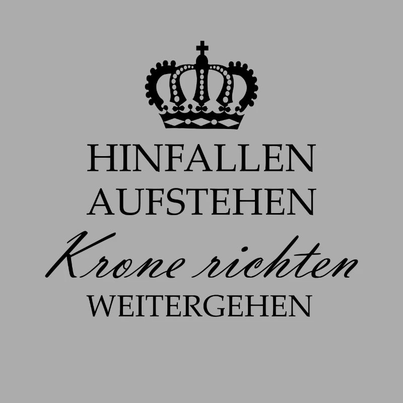 Hinfallen aufstehen Geschenk Geschenkidee