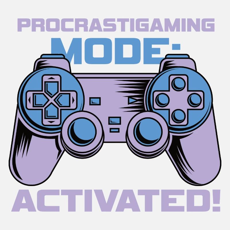 Gamer Procrastimode de jeu activé