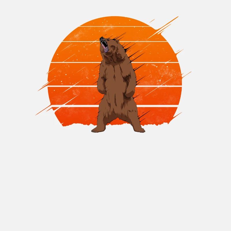 Grizzly bear nature cadeau ours brun