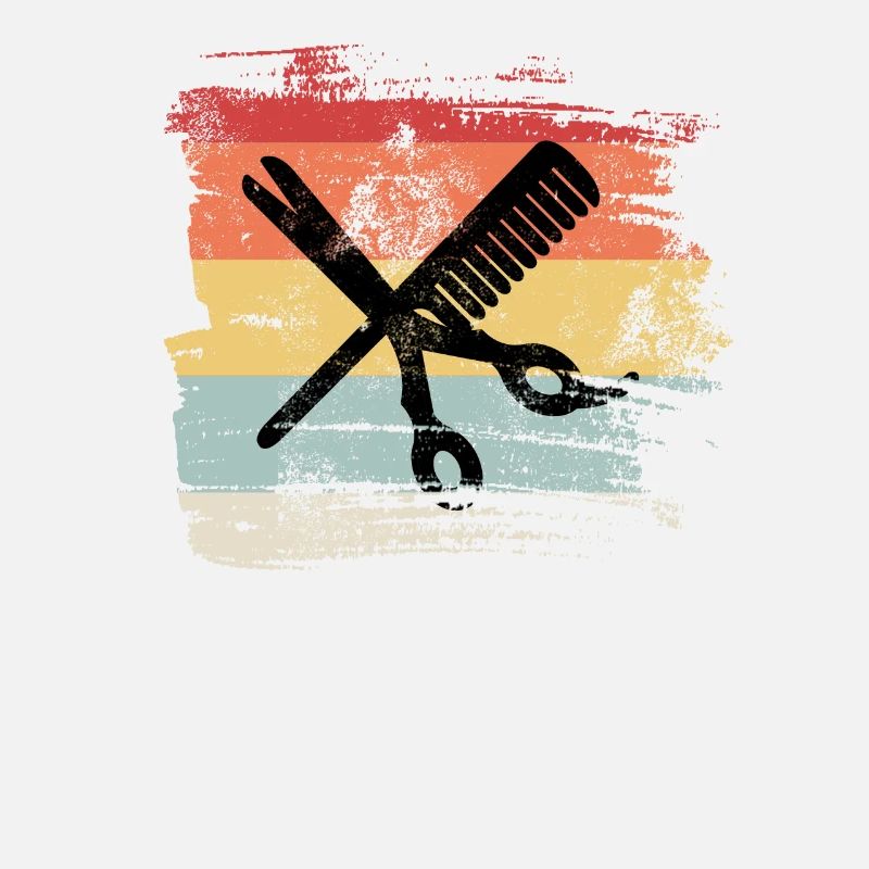 Coiffeur rétro cadeau pour les coiffeurs
