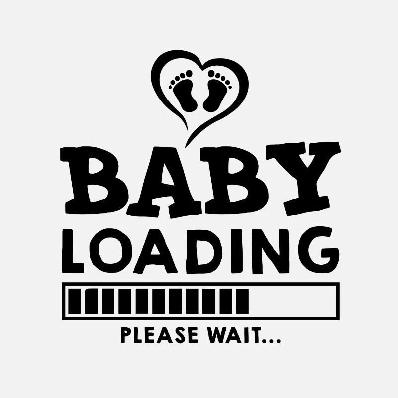 Chargement de bébé grossesse drôle