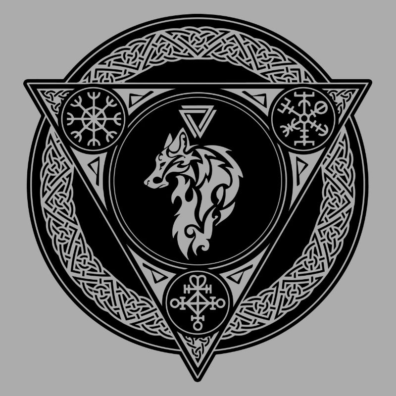 Sternzeichen Wikingerwolf
