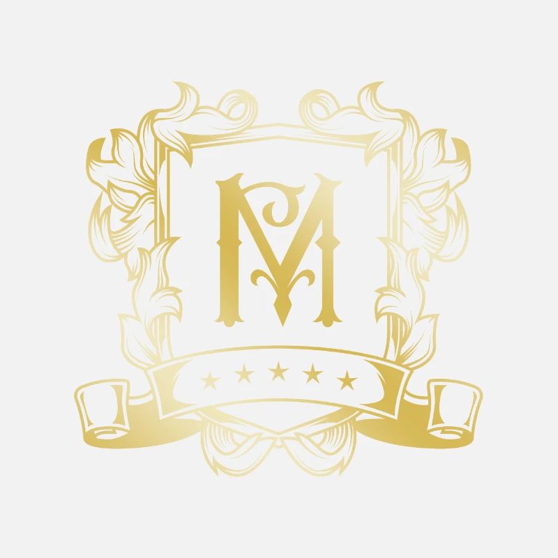 M letter gold