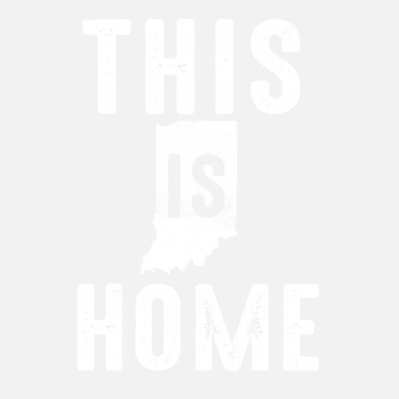 Map America US State Flag This Home Indiana