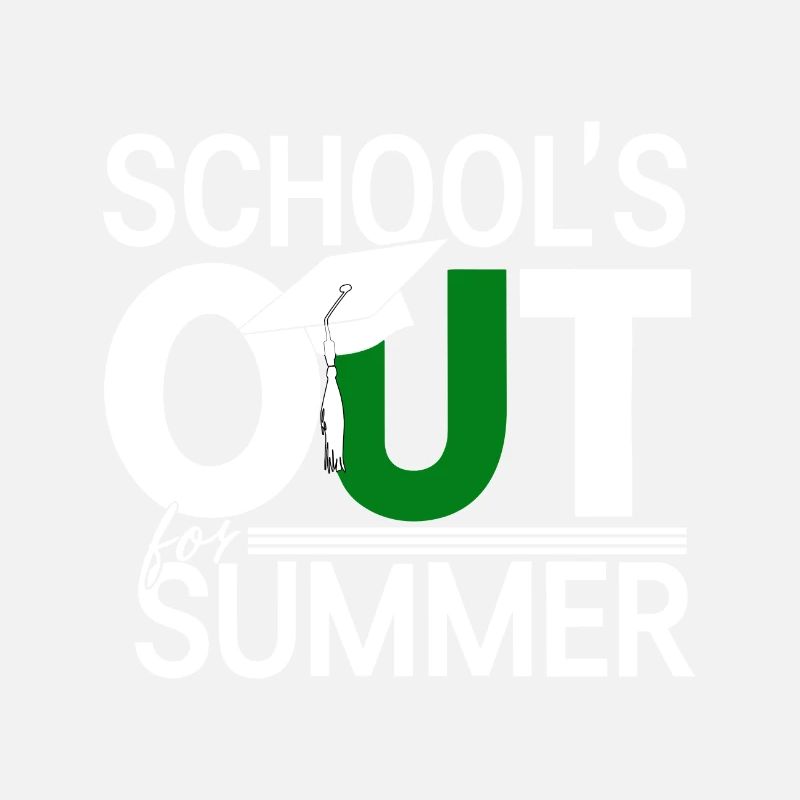 Sommerferien Schulende School`s Out For Summer
