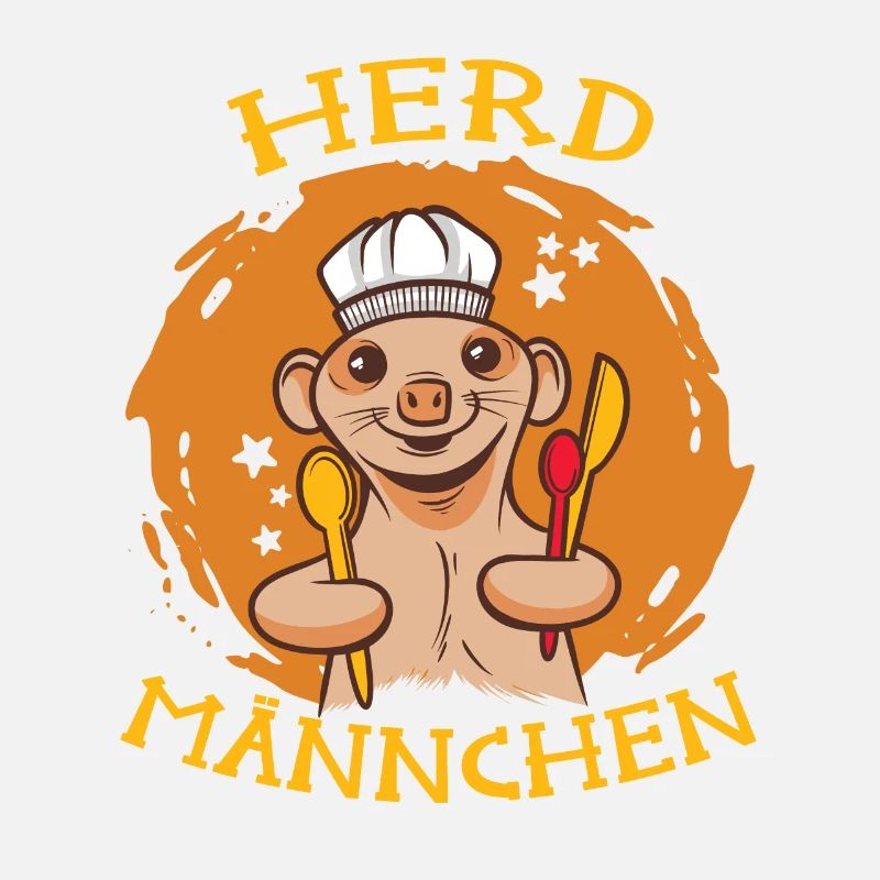 Herd Männchen das Erdmännchen