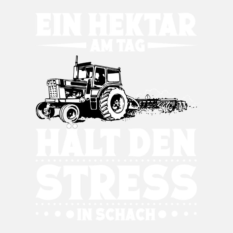 Hektar Landwirt Hühnerbauer Traktorfahrer