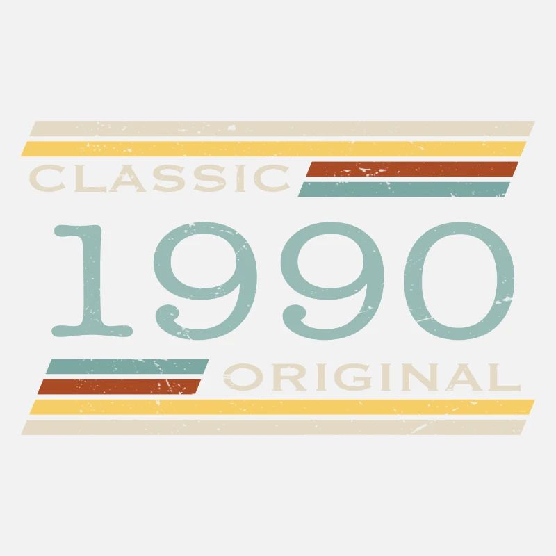 Vintage 1990, Classique, Original(e)