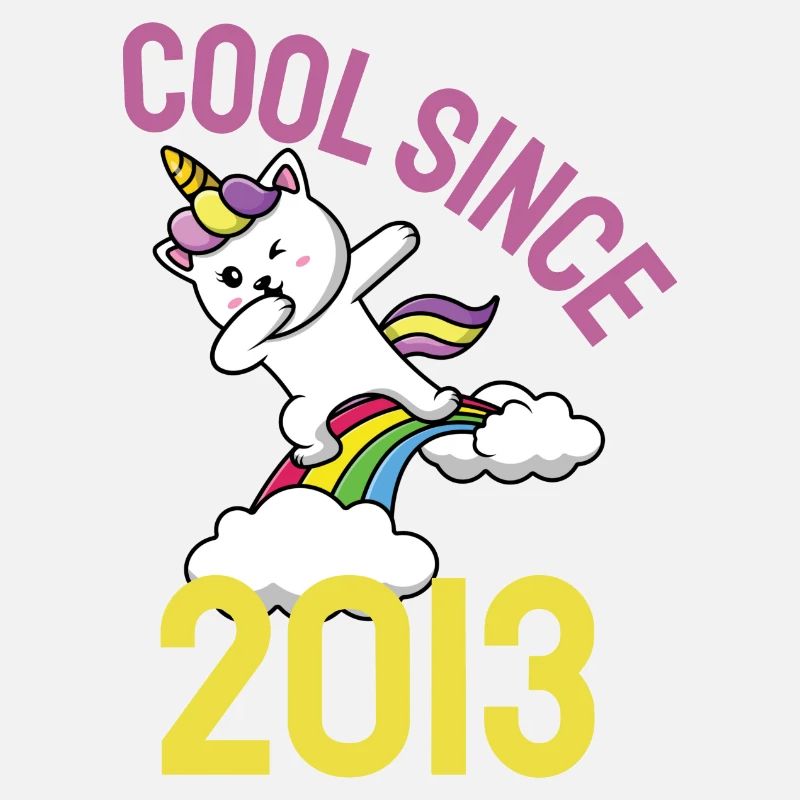 Cool depuis 2013 Dabbing chat 9ème anniversaire