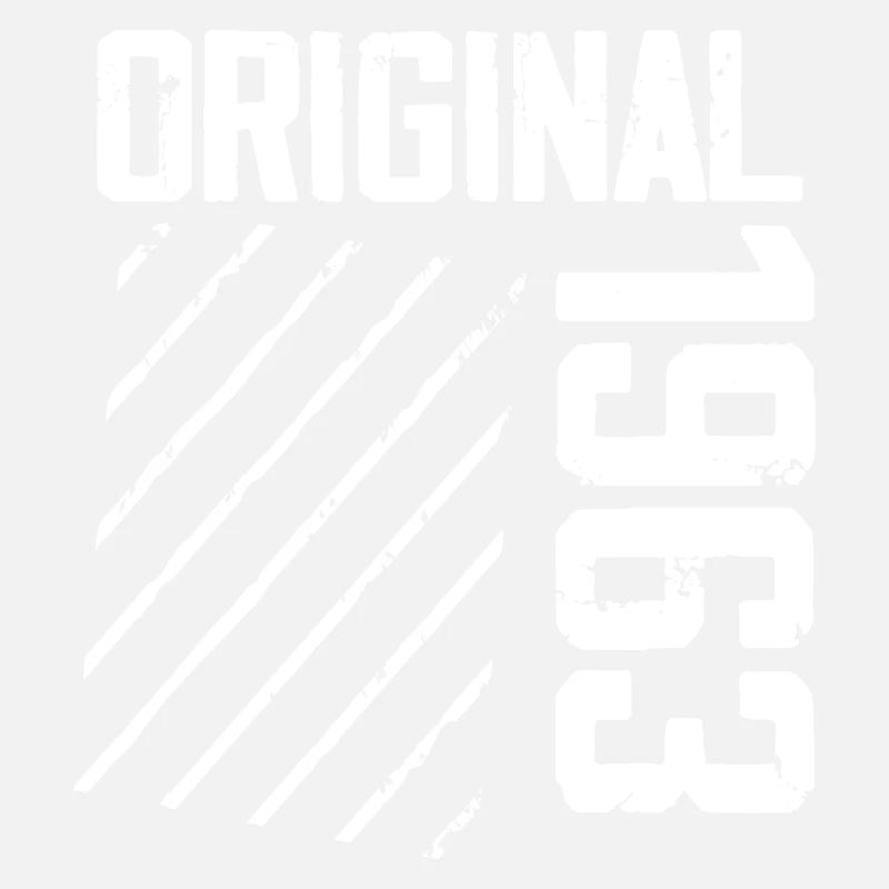 Original 1963 61e Anniversaire Cadeau Retro