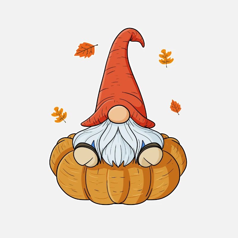 Gnomes I Citrouille I Automne Thanksgiving