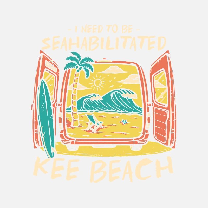 I Need To Be Seahabilitated Kee Beach Summer