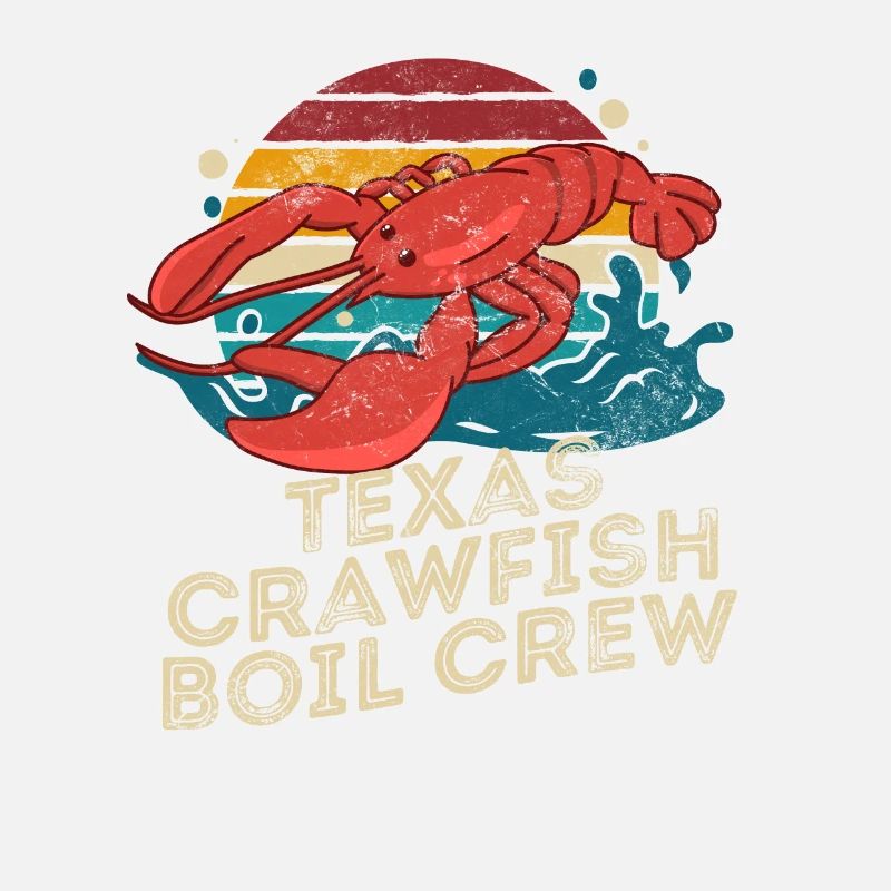 Texas Crawfish Boil Crew Seafood Lover Crawfish