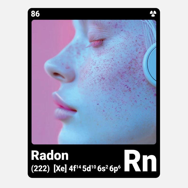 AI am Radon (bk) mode périodique style nerd