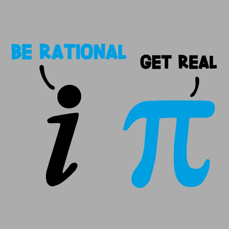 Mathe Spruch Rational Real Geschenk