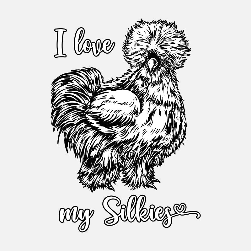 J’adore mes poulets de soie