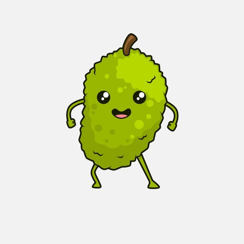Kawaii Comic Jackfruit