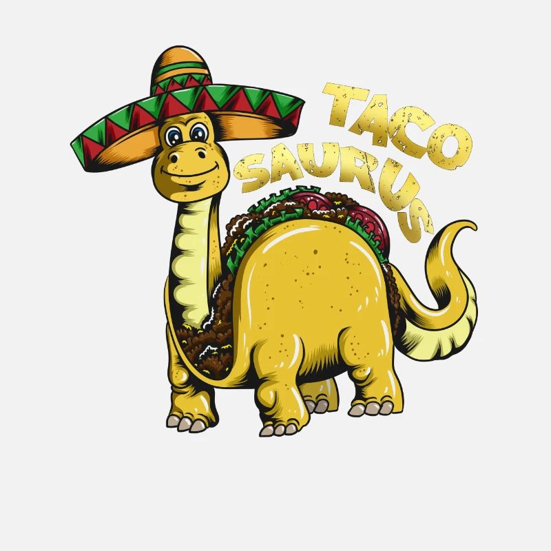 Brachiosaurus Dinosaur Tacosaurus Cinco de Mayo