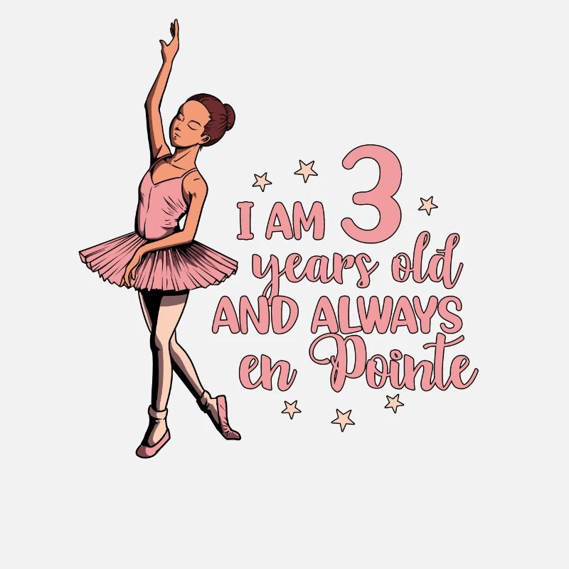 I am 3 years old and always en pointe - Ballerina