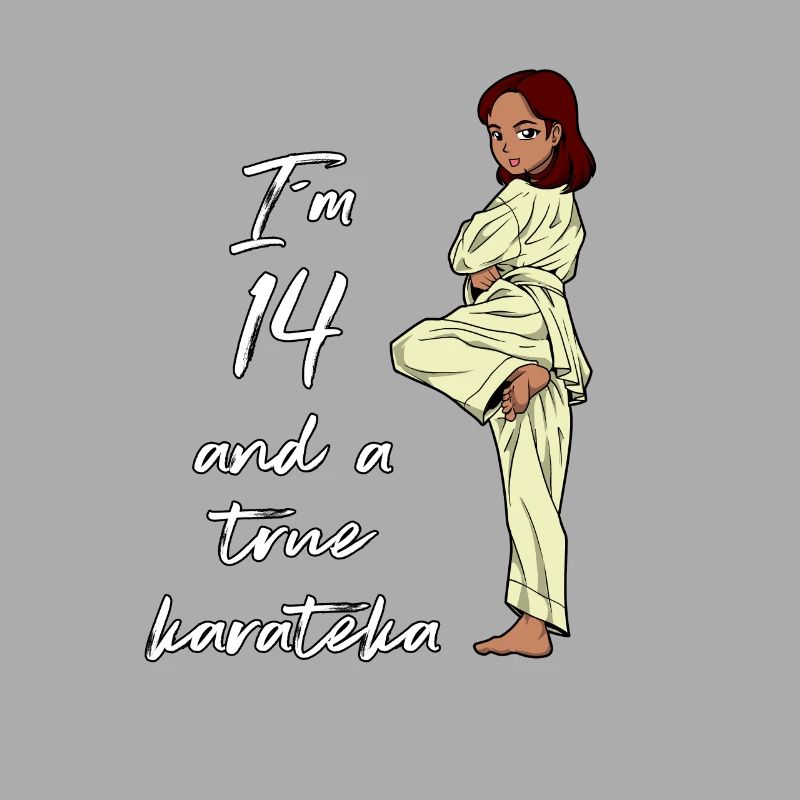 Ich bin 14 - Mädchen Karate