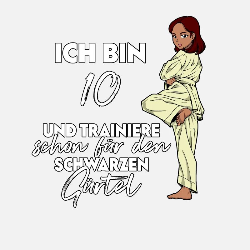 Ich bin 10 - Mädchen Karate